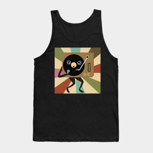 The Singing Record Player Tank Top